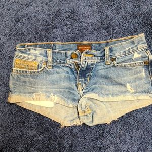 Hollister jean shorts